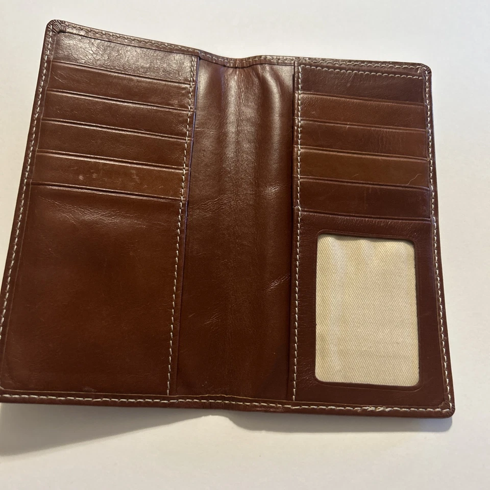 Billetera de chequera plegable BROWNING BUCKMARK para hombre tarjeta de crédito Western Cowboys Foto 3 de 4