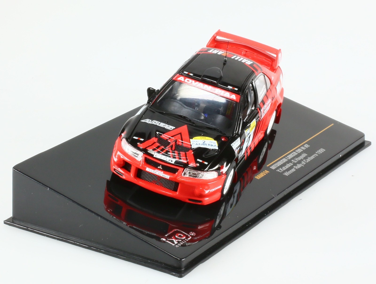 MITSUBISHI Lancer Evolution VI IXOMODELS le cadeau idéal pour fan de rallye