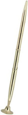 Gold Pen and Pen Stand round Pen Holder Signing Set Metal Attached to Desk Base