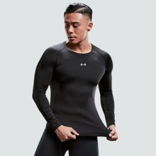 Camiseta De Correr Hombre Manga Larga Sudadera Fitness Gimnasio Ch ndal Hombre