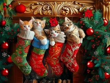 Christmas Surprise 300-Piece Large Puzzle 18x24