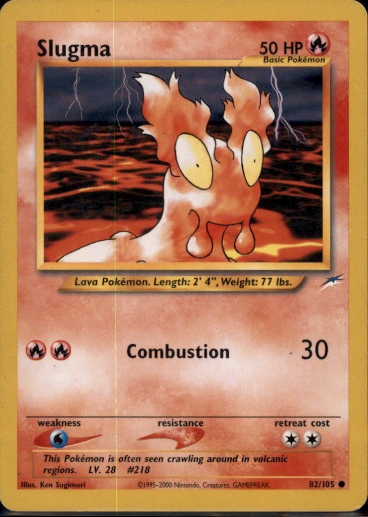 Slugma Unlimited Common Neo Destiny 082/105 NM