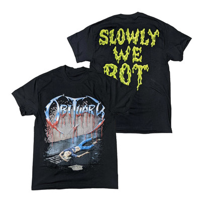 Obituary - Slowly We Rot t-shirt Unisex Short Sleeve NZ006