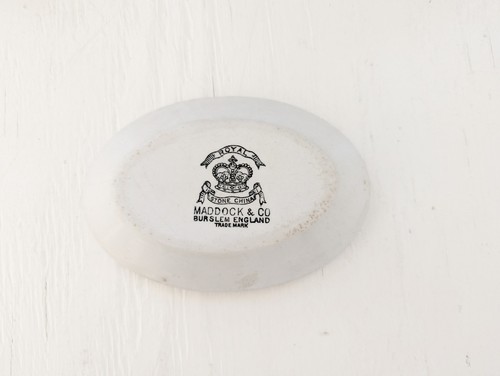 Antique White Ironstone John Maddock & Co Oval Soap Dish England 1800's - Picture 3 of 10