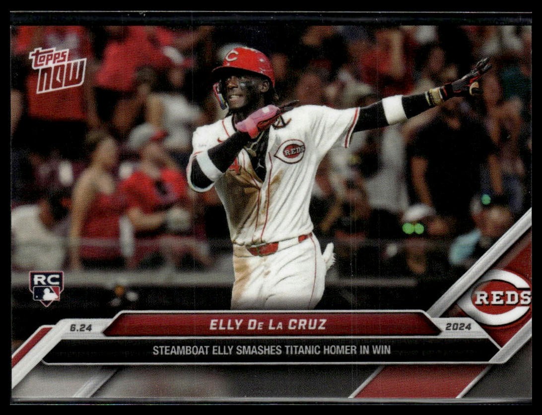 2024 Topps Now #340 Elly De La Cruz RC