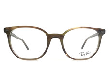 Ray-Ban Eyeglasses Frames RB5397 ELLIOT 8255 Striped Brown Full Rim 48-19-140