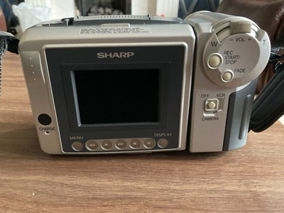 Sharp Viewcam VL-A111H 8mm Video Camera with accessories. Tested Working 