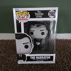 Funko Pop! Television The Twilight Zone The Narrator Vinyl Figure #1582 Boxed