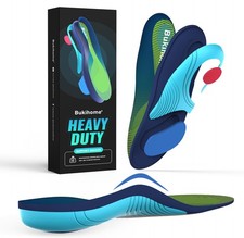 Heavy Duty Insoles - 220lbs - Distributes Pressure - Cushioning Shock Abso...