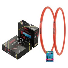 Antiforure Tubeless Vélo De Course Asphalt Taille L 700x23-26C Avec Valves 60Mm