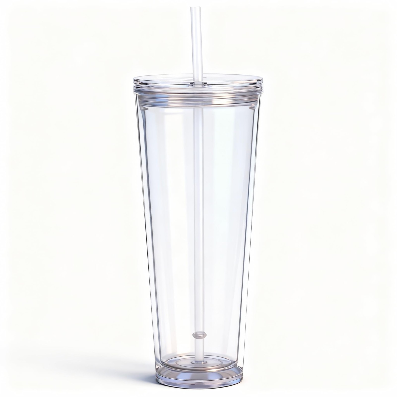 24oz Tumbler with Lid and Straw, Leak Proof and Double Wall Insulated Reusabl...
