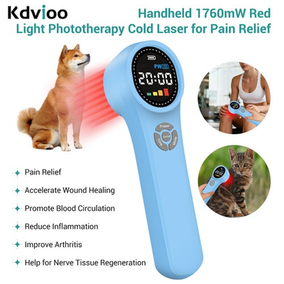 #ad #ad 1760mW LLLT Light Cold Laser Therapy Device for Dogs Horse Human Pain Relief $259.86