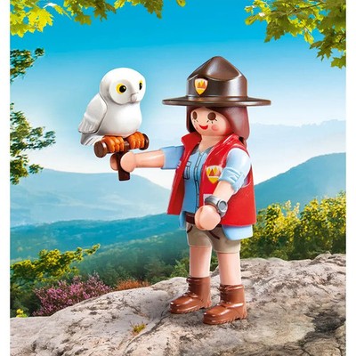 Playmobil 9337, Wildpark- Rangerin mit Kauz, #VH5
