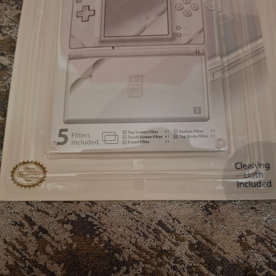 Nintendo DS Lite Protective Filter Plus 2-Pack Lot Official UHDL-110 HORI - Image 3 of 4