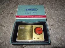 Transistorradio, Grundig Micro Boy, Grundig Transistorradio, Altes Radio Grundig