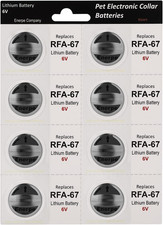 RFA-67 6 Volt Replacement Battery Long-Lasting  High Capacity Compatible with P