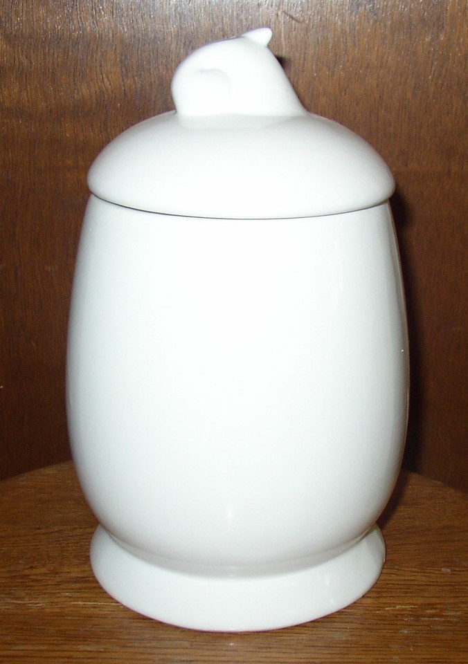 Jack O Lantern Lane Boo Ghost Ceramic Cookie Jar Johanna Parker Style ...