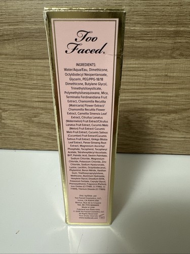 Too Faced Tutti Frutti Foundation Dew You Full Coverage Glow Foundation SNOW - Picture 3 of 5
