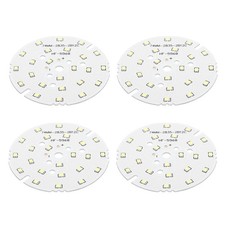 Cob Led Light Chip Bead 12w 120lm 6000-6500k 74mm 36-40vdc White 4pcs Cob Led Light Chip Bead 12w 120lm 6000-6500k 74mm 36-40vdc White 4pcs