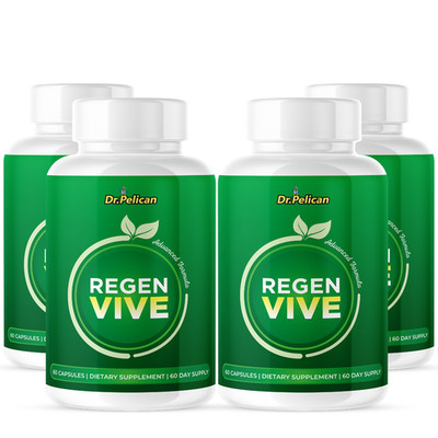 Regen Vive- Blood Support- 4 Bottles- 240 Capsules