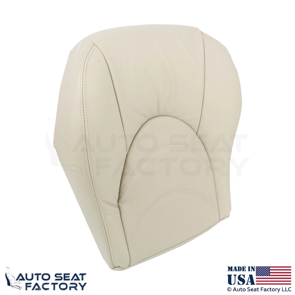 2000-2006 Compatível com Jaguar XKR XK8 Couro Genuíno Capas de Passageiro Aveia - Imagem 3 de 4