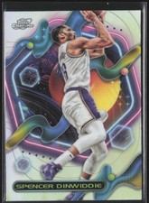 Spencer Dinwiddie 2023-24 Topps Chrome Cosmic #15 Refractor SP