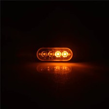 4 Led Strobe Mini Light Bar 12v 24v Flashing Emergency Warning Light For Truck