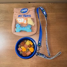 Build A Bear Promise Pets Dog Accessory Set Bowl Food Leash and Treats Bag Lot