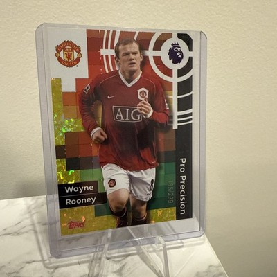 Wayne Rooney 185/299 Pro Precision Topps Premier League 2026