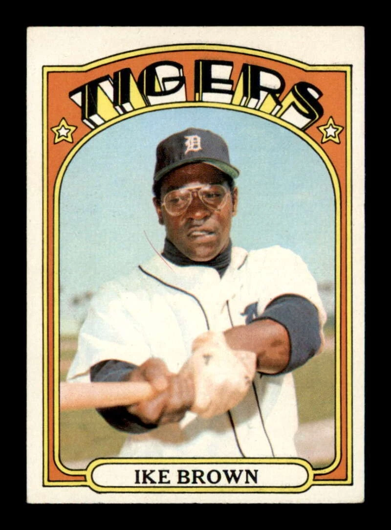 1972 Topps #284 Ike Brown   EX/EX+ X3492201