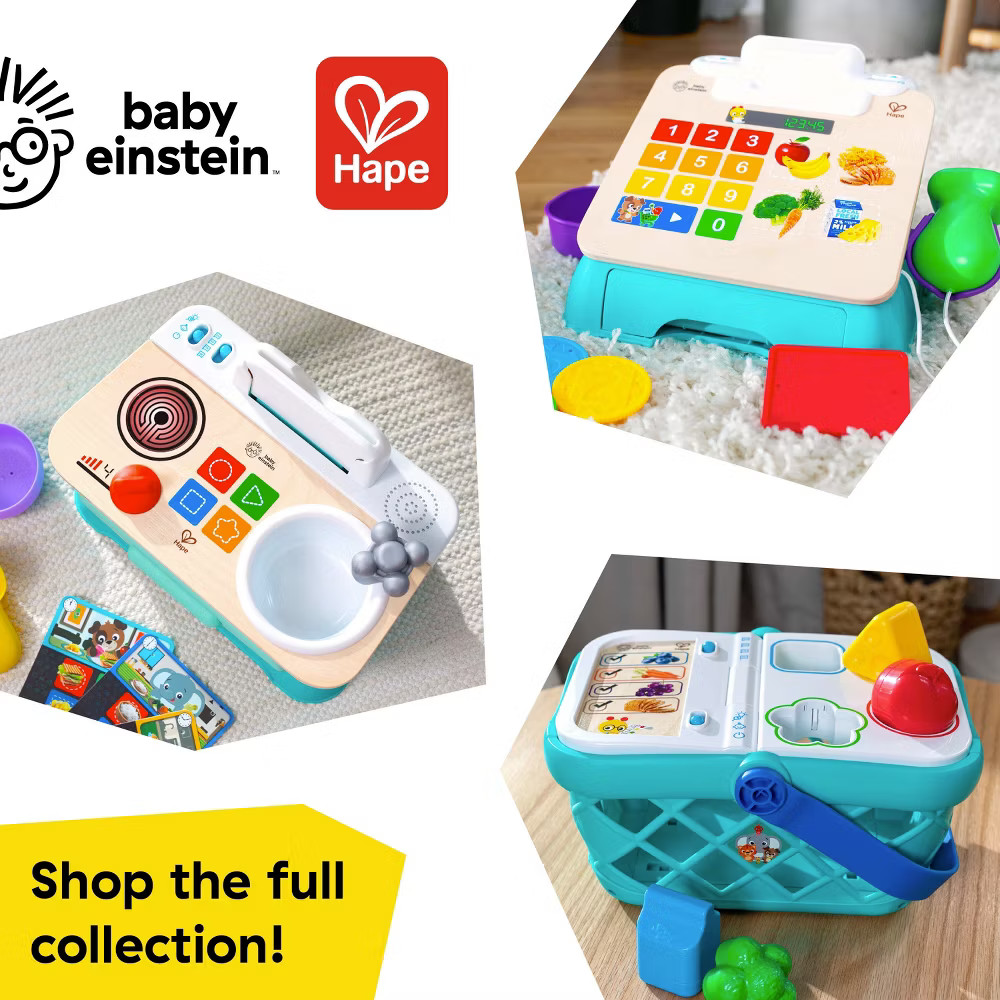как выглядит Baby Einstein Magic Touch Cash Register Pretend to Check Out Baby Learning фото
