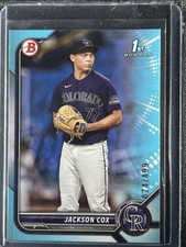 Cox, Jackson - 2022 Bowman Draft Paper - 74/499