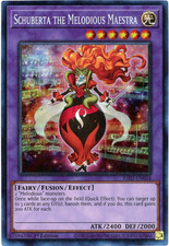 Yugioh! Schuberta the Melodious Maestra RA03-EN034 Prismatic Collector's Rare