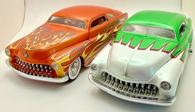 Hot Wheels 49 Mercs 2003 17th Annual Convention Car & 1996 Green Legends