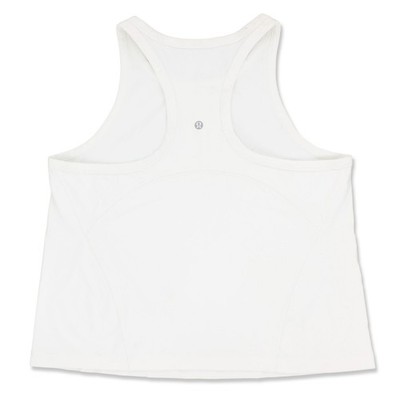 Lululemon Racerback Tank Top, Women's Athletic Plus Size Tank, White 18