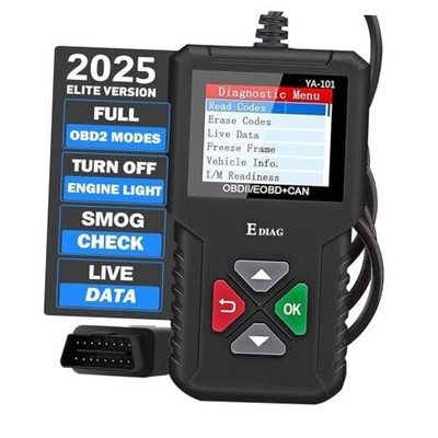 2025 Ver.  OBD2 Scanner YA-101 Auto Code Reader for Check Engine EDIAG ya101