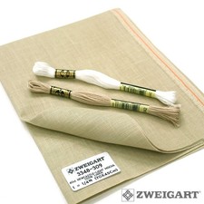 Zweigart Linen 40ct Linen Newcastle Light Mocha 3348-309
