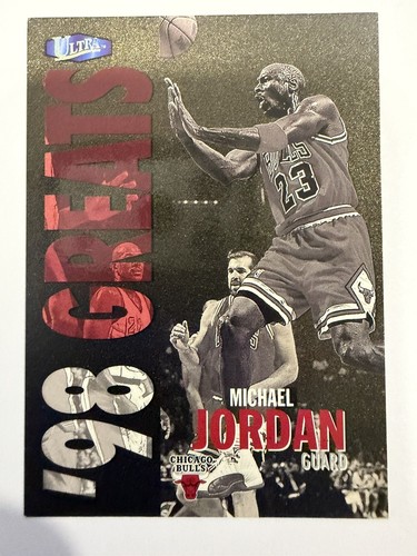 Michael Jordan [Gold Medallion] #259G 1997 Ultra card