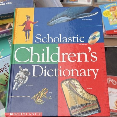 Scholastic Children's Dictionary Hardcover English Language Study Beginner Book