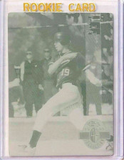 1/1 DERREK LEE 1993 FOUR SPORT ROOKIE PROSPECT PRINTING PLATE SAN DIEGO PADRES