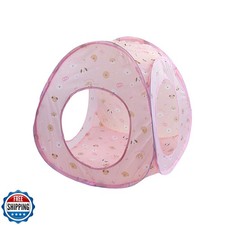 Andiker Cat Tent, 3 Holes Safe and Strong Cute Cats Tunnel Collap