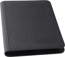 9 Pocket Card Binder Premium Zip Trading Card Binder 540 Double Sided Pocket P