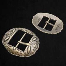1.5" Wide Belt Buckle Pin Buckle Waist Belt Retro Alloy Replacement Buckle Decor