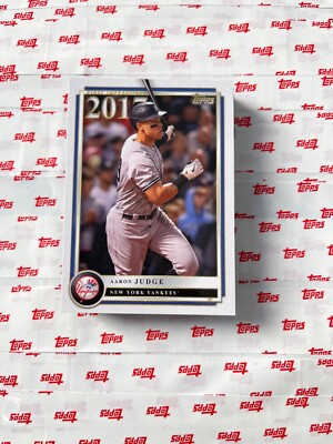 2022 Topps X Aaron Judge Curated Set Aaron Judge First Impressions Yankees  #38 | eBay