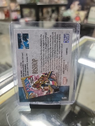 Marvel Masterpieces '92 Platinum Bishop Canvas #6 - Picture 2 of 2