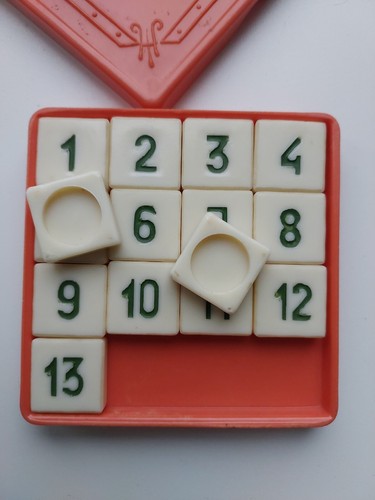 Vintage logic game "Fifteen". USSR 70s - Picture 6 of 8