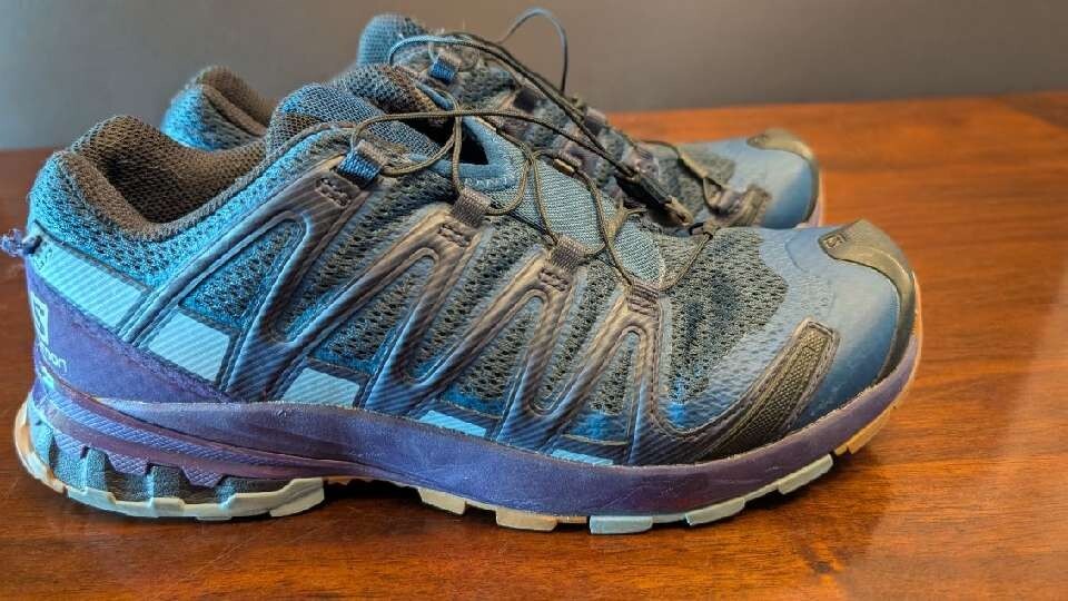 Scarpe da trail running Salomon XA Pro 3D V8 donna 8 5 blu viola