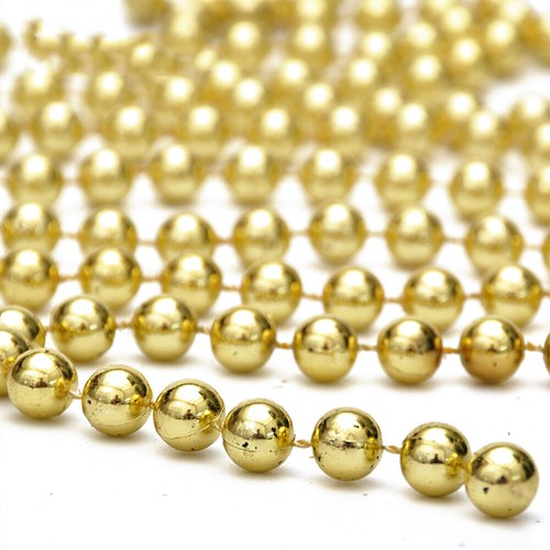 Gold Perlen Girlande Baum Girlande Weihnachten Baum Bead Garland - Bild 6 von 11