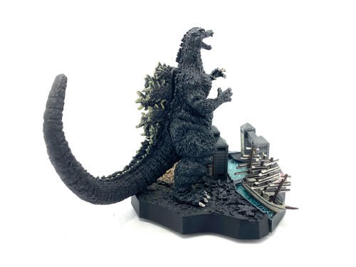 Godzilla 1992 Bandai Complete Works 3rd. Diorama Mini Figure HG Japan Toys - Picture 5 of 7