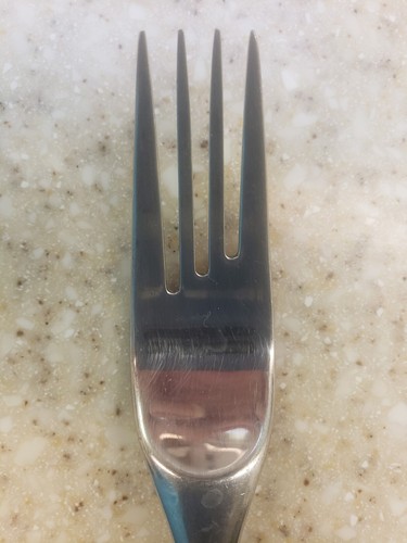 * FREE SHIPPING * Used Iittala Artik Dinner Fork 7-7/8 Long AS-IS - Picture 2 of 4